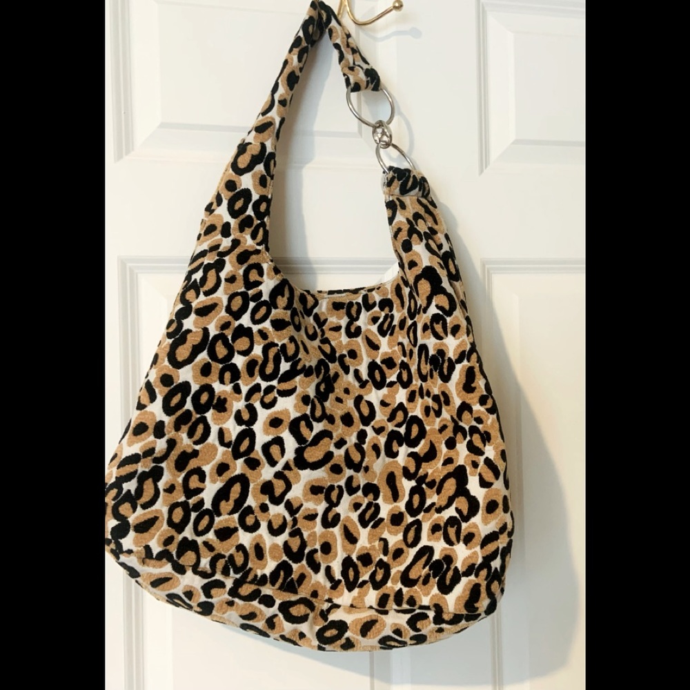 Topshop Leopard Tote Bag